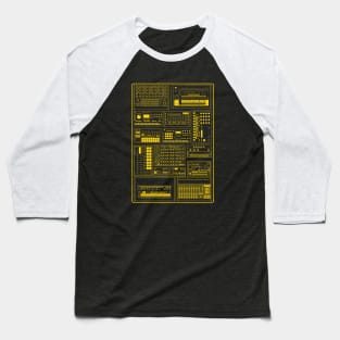 Drum Machine Synth Collection For Electronic Musician Baseball T-Shirt